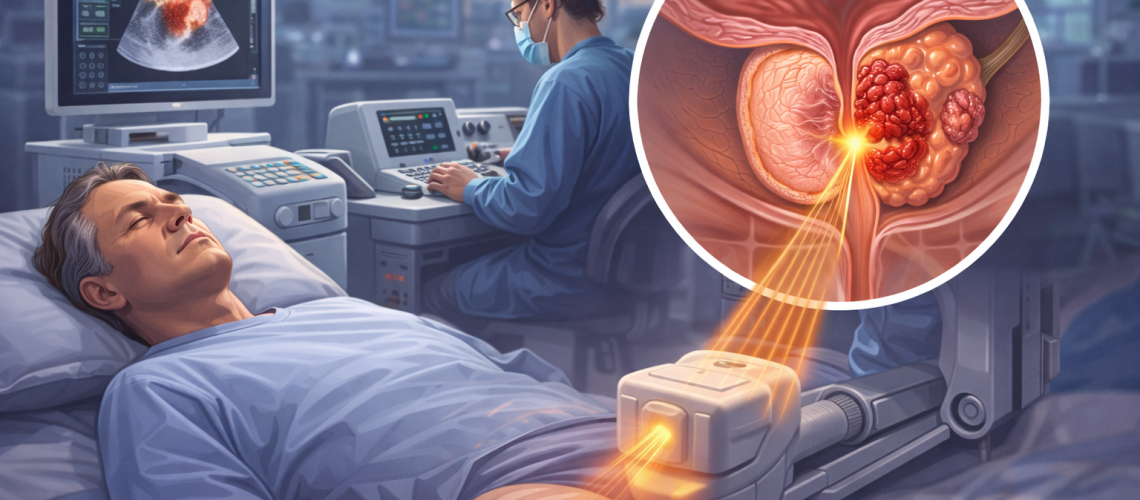 Ultrassom Focado de Alta Intensidade (HIFU) Revolucionando o Tratamento do Câncer de Próstata